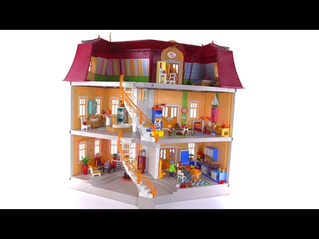 historie nøjagtigt bark Playmobil Large Grand Mansion part 2 - FURNISHED! set 5302 - YouTube