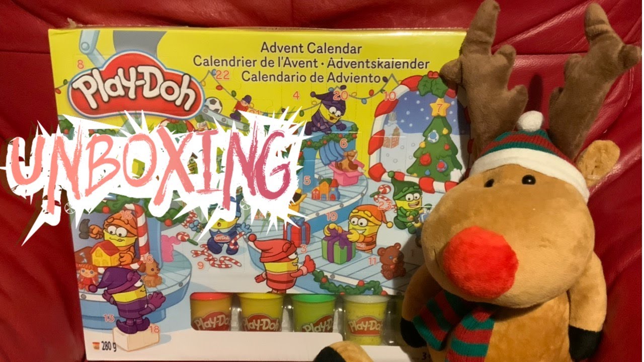 PLAY DOH ADVENT CALENDAR CHRISTMAS ACCESSORIES BEST NON CHOCOLATE 