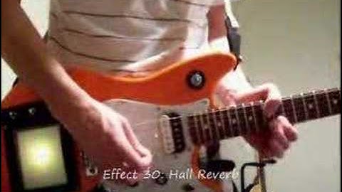 Kaoss Mod Demo 1: Various Effects