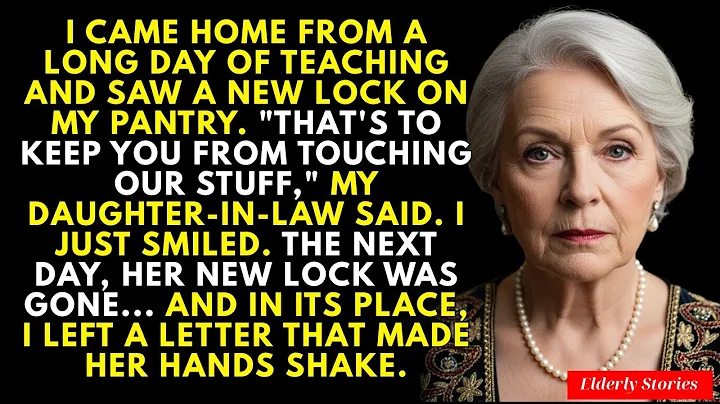 My Daughter In Law Locked The Pantry On Me  I Took It Off And Left A Note That Made Her Shake