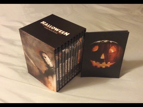 Halloween: Complete Collection Limited Deluxe Edition (1978-2009) Blu Ray Review and Unboxing