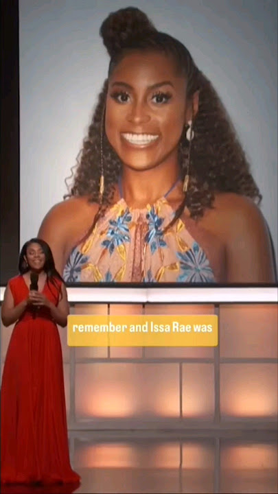 Throwback when Regina Hall helped Issa Rae start Insecure. #reginahall #issarae #insecure #abff