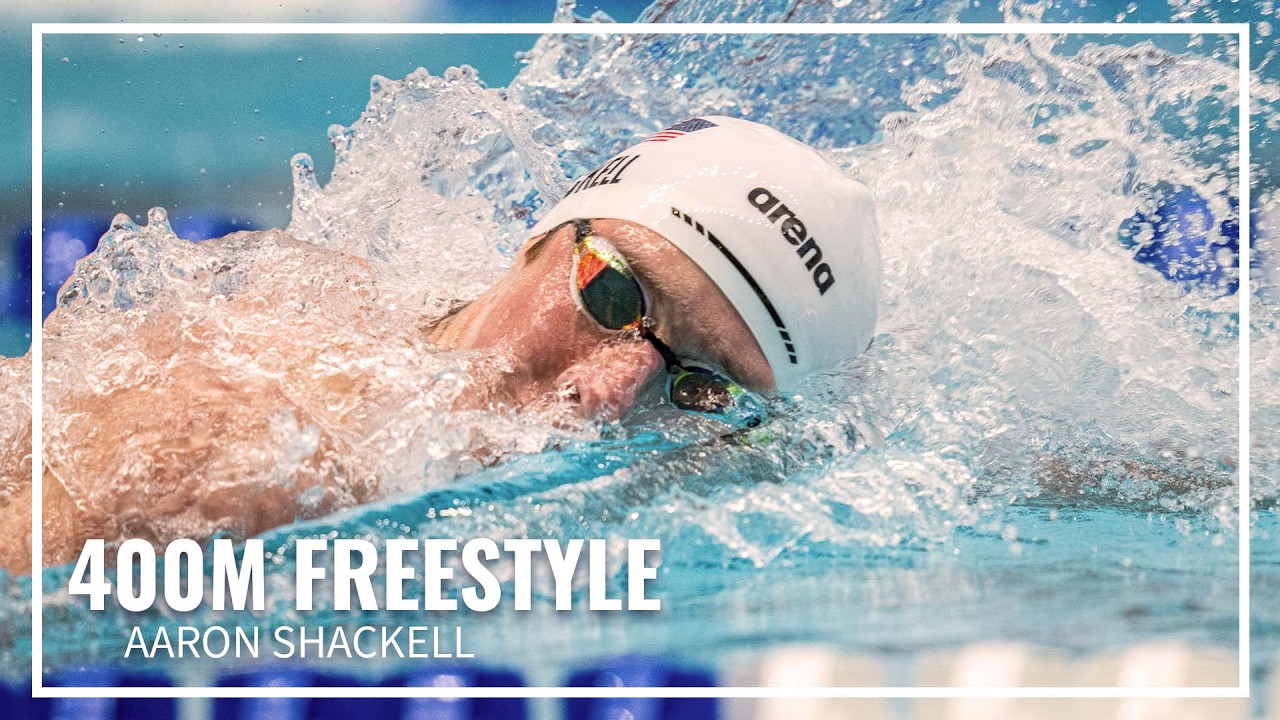 Aaron Shackell Finishes Fastest in 400M Freestyle | 2026 TYR Pro Swim Series Indianapolis