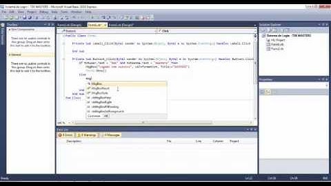 Sistema de Login VB.NET - TekMasters
