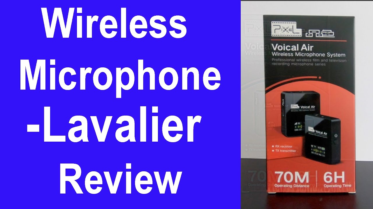 Wireless microphone - Lavalier - Review Pixel Voical Air