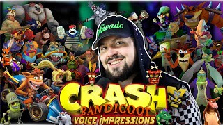 30+ Voice Impressions of Crash Bandicoot characters!