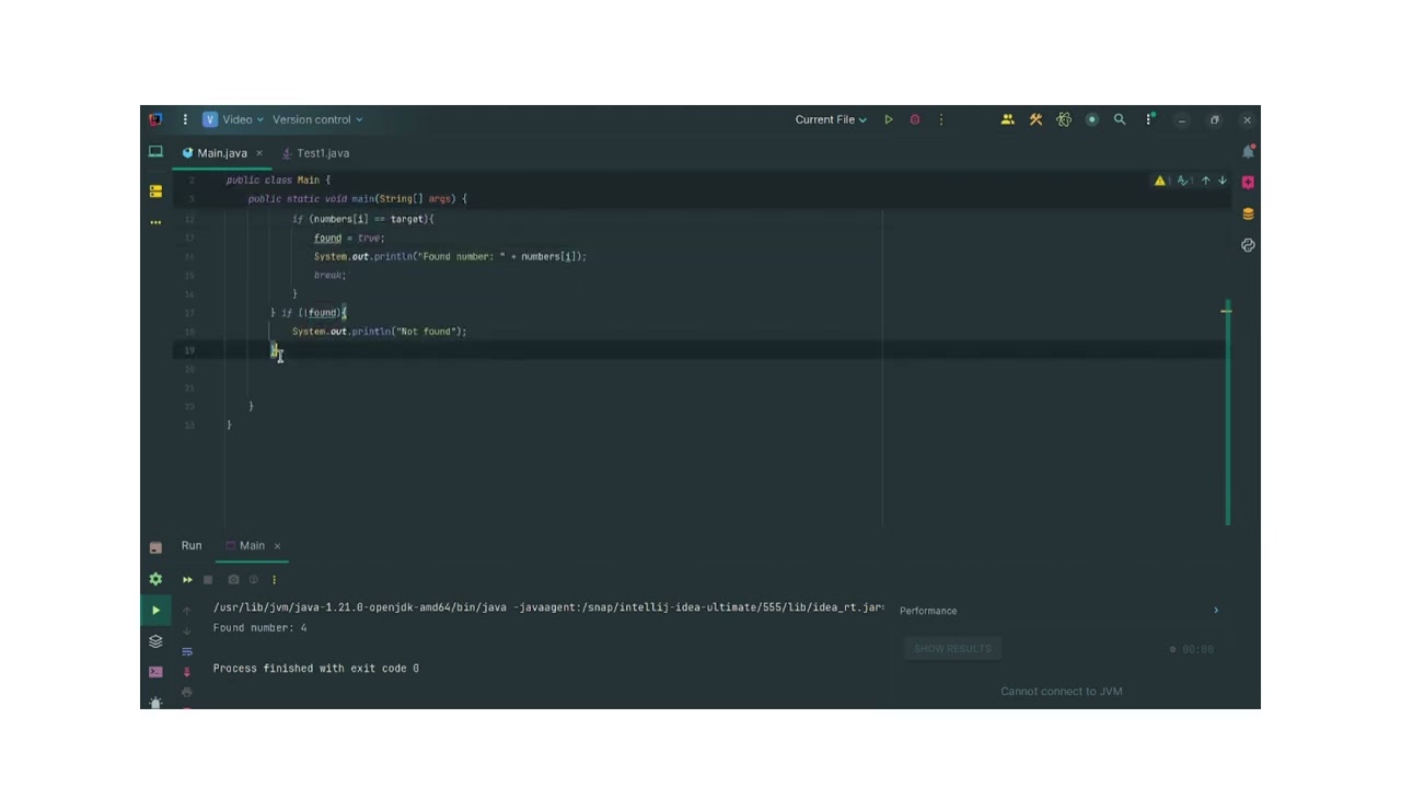 3PD Project - Searching through an Array