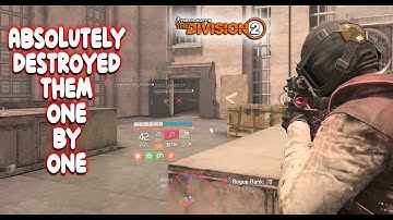 Absolutly Destroyed Them One By One l The Division 2 Y7S2.1 PVP
