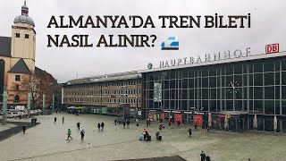 Almanyada Tren Bi̇leti̇ Nasil Alinir? Köln Merkez Tren İstasyonunu Gezeli̇m