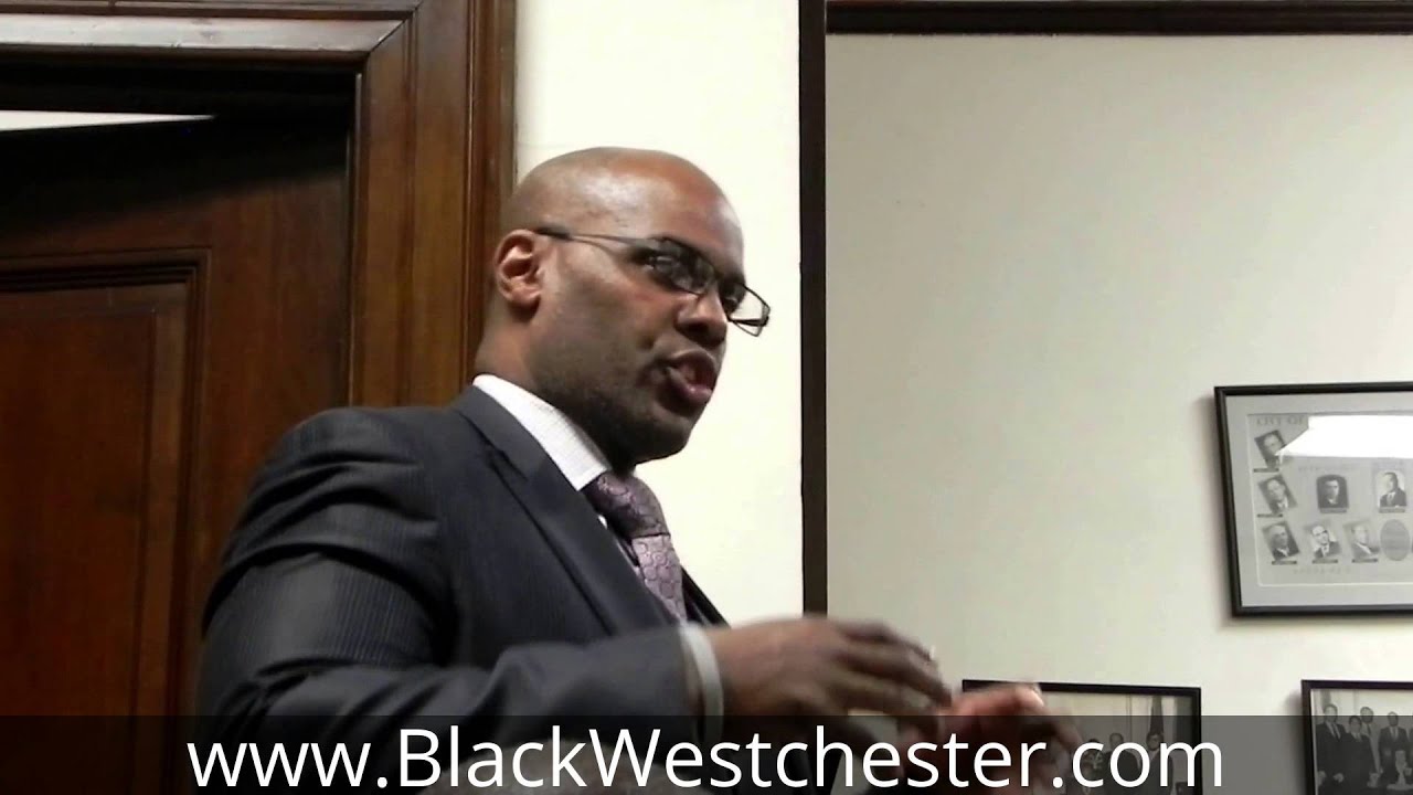Kenneth Chamberlain Jr addresses MV City Council on CCRB new rochelle public library