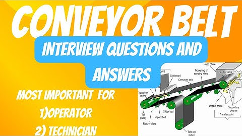Conveyor Belt Complete Interview Questions And Answers| Conveyor Operator Interview Questions #belt