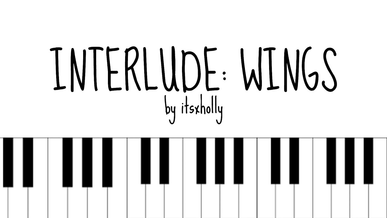 INTERLUDE WINGS BTS Piano Tutorial YouTube