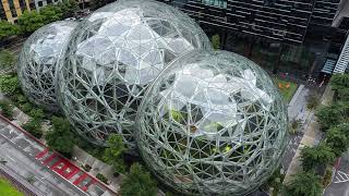 Amazon Spheres Innovative Conservatories At Seattle Headquarters