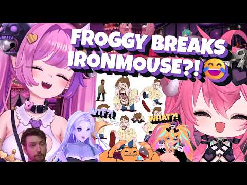 Connor's TINY LEGS BREAK Ironmouse! 🤣 Ft. Froggyloch, AiCandii, Arielle & Buffpup