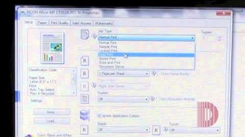 How To Print Using A Locked Print