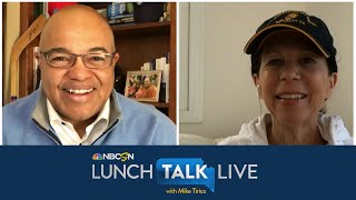 Former raiders ceo amy trask joins mike tirico on lunch talk live to
discuss her time working with al davis and the raiders, how she feels
about move out...