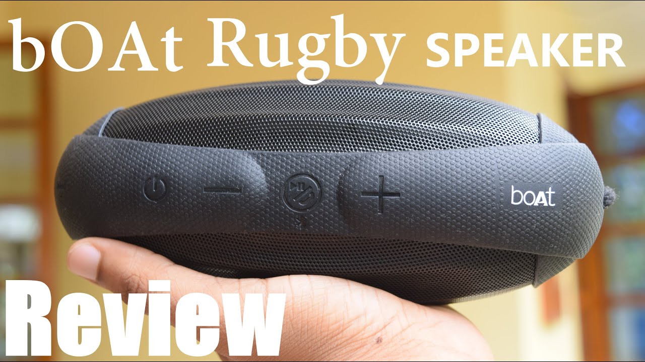 Boat Rugby Review // Bluetooth Speaker //AUDIO TEST - YouTube