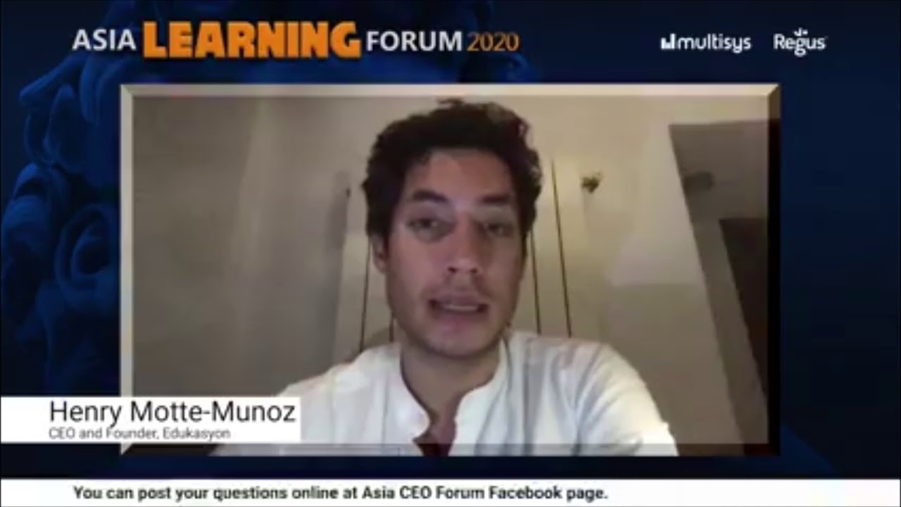 ASIA LEARNING FORUM 2020 | Henry Motte-Munoz