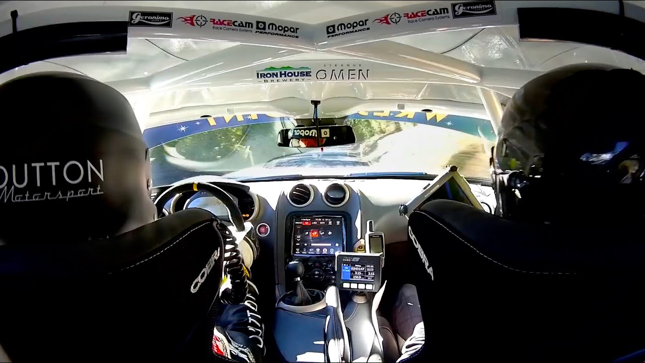 Targa Tasmania 2016 - The Sideling, Dodge Viper ACR (in-car)