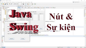Java Swing 003: Button và xử lí sự kiện đơn giản cho button