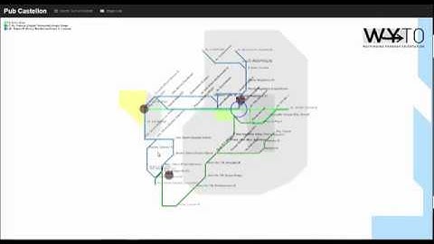 DYNAMIC VISUALIZATION OF SCHEMATIC TRANSIT INFORMATION USING GENETIC ALGORITHMS