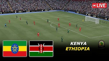 🔴Ethiopia vs Kenya | CAF U-17 Championship 2025 | eFootball PES 21 Simulation