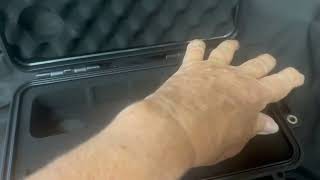 Migitec Wasserdichtes Hartschalenetui, Reisetragetasche Für Selfie Sticks, Batterien, Ladegerät, Tau