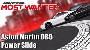 Need For Speed Most Wanted - Aston Martin DB5 - Power Slide