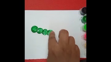 How to draw very easy caterpillar🐛#shorts#drawing#creativeart