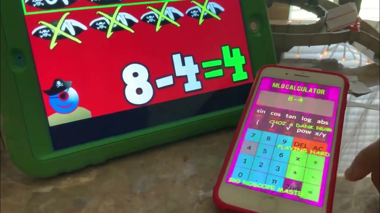 When you subtract with a pirate (subtraction song for kids) and MLG