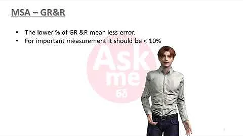 MSA-GRR (gage Repeatability and Reproducibility) analysis using JMP