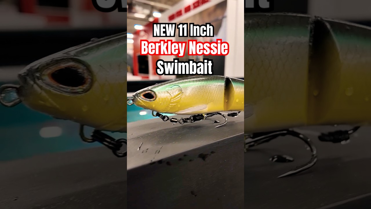 NOW in 11 inches! Berkley Nessie 11 inch GIANT Swimbait  - YouTube