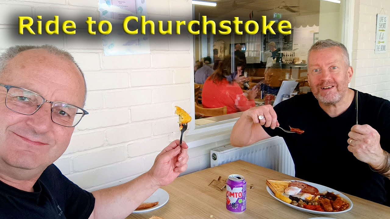 Solo ride out to Churchstoke for Breakfast