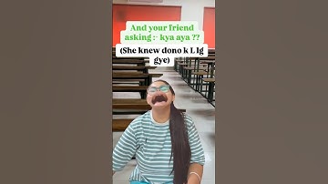 Based on true events✅ #friends #college #school #comedy #exams #exam #relatable #funny #viralshorts