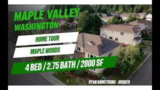 Maple Valley Washington House Tour - Maple Woods - 4BR/2.75 BR