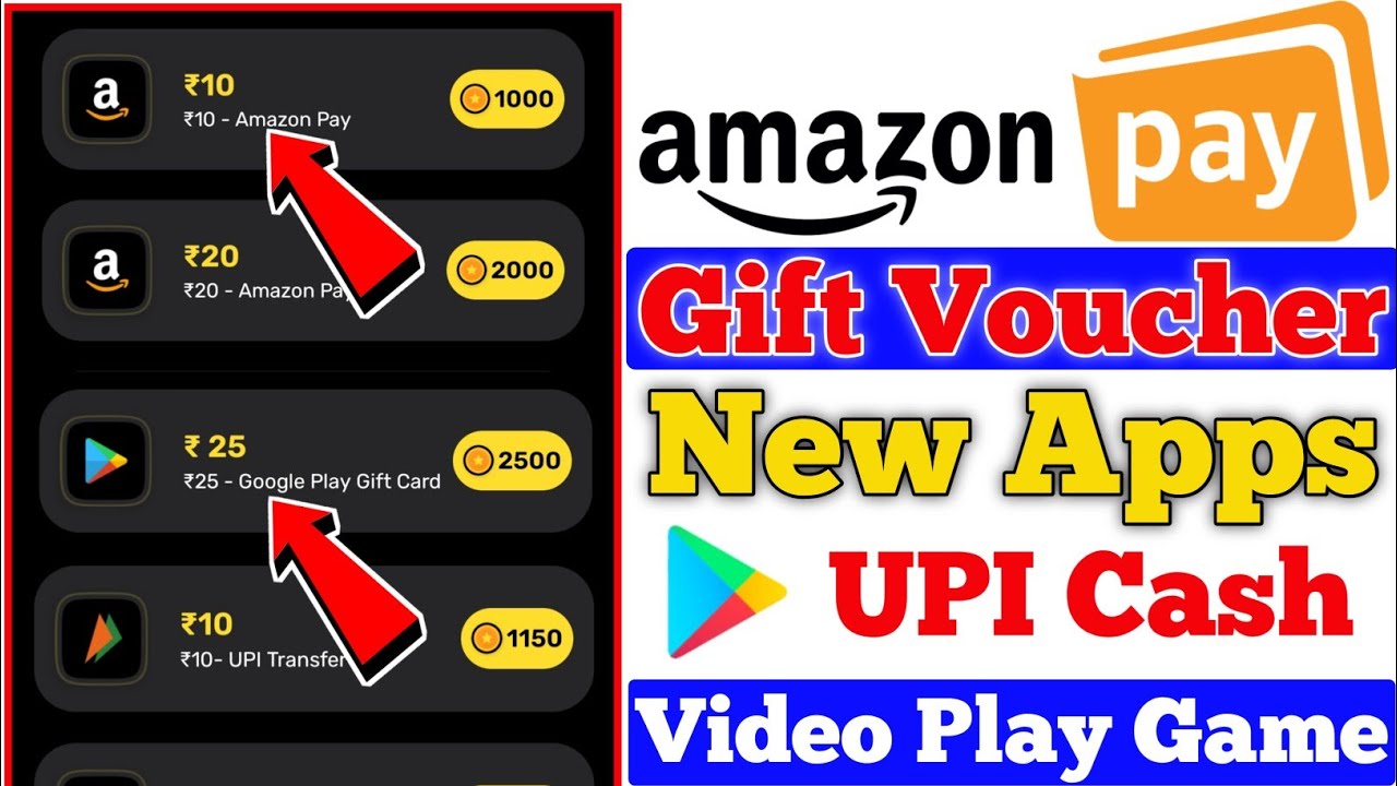 Amazon Gift Card Earnings Apps | Google Play Redeem Code | Google Play Gift Card Earnings Apps