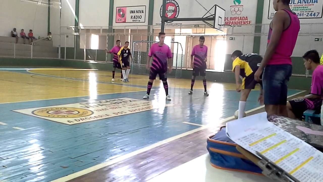 Jogo de futsal de olimpio noronha - YouTube