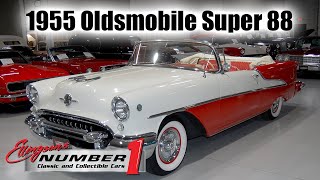 1955 Oldsmobile Super 88 Convertible - FOR SALE at Ellingson Motorcars in Rogers, MN 1955 Oldsmobile 2 Dr