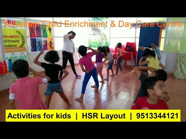 Activities for kids at Advaitam HSR Layout Bangalore class=