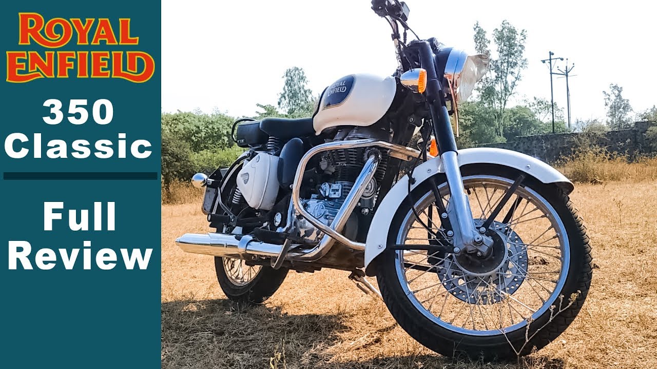 royal enfield classic 350 in india white full review 2018 walk