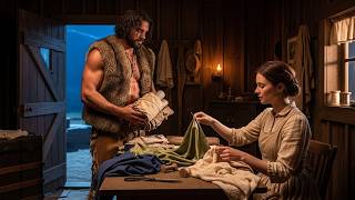 She Was The Seamstress Who Sewed By Moonlight, Mountain Man Brought Her Fabric And A Brighter Future