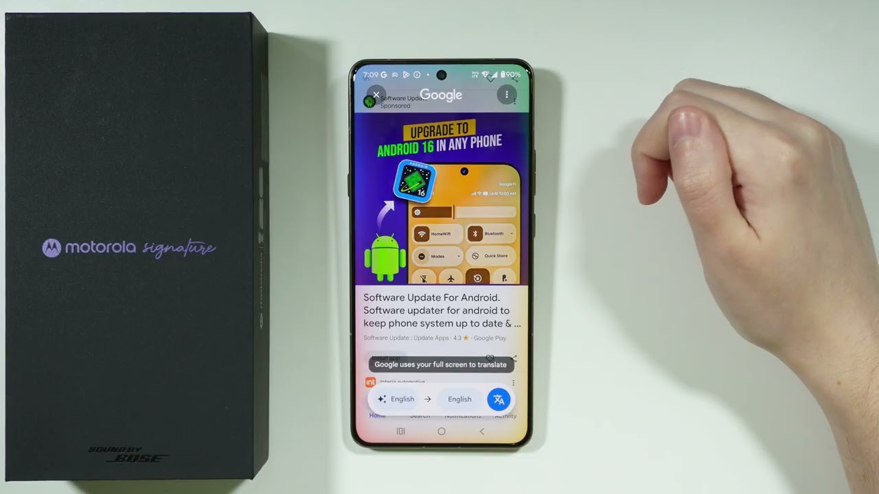 Motorola Signature: How to Use Circle to Search