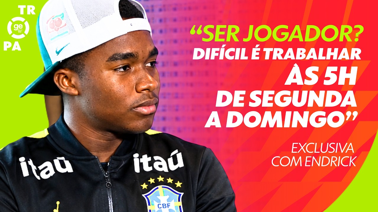 ENDRICK ABRE O JOGO EM ENTREVISTA EXCLUSIVA | Seleção Brasileira | Tropa ge tv
