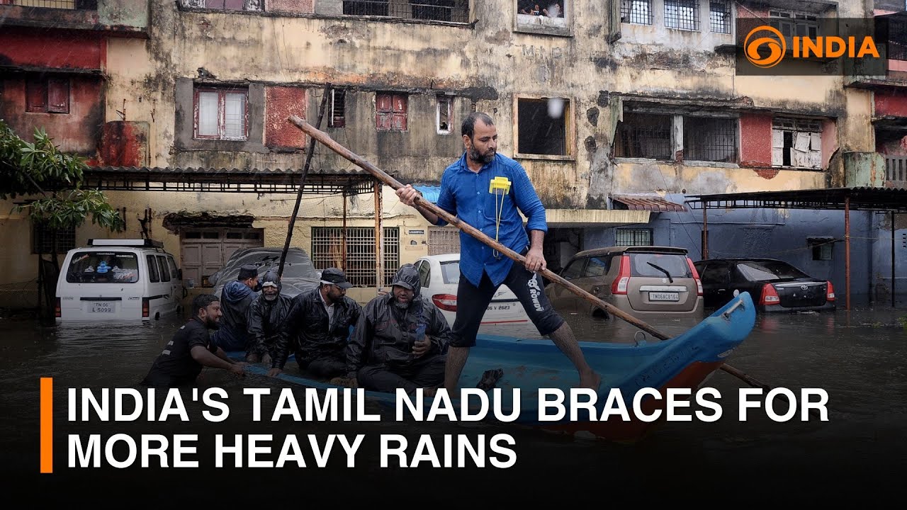India's Tamil Nadu braces for more heavy rains YouTube