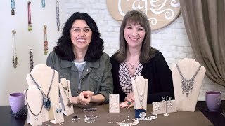 Artbeads Cafe - Special Swarovski Shapes with Cynthia Kimura and Cheri Carlson