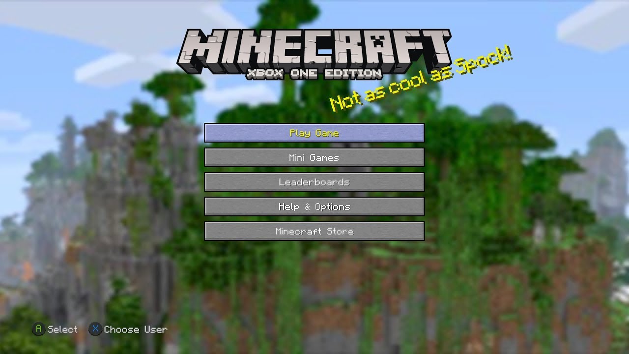 Minecraft Xbox One Edition Solo Glide - YouTube