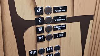 Down; Kone EcoDisc KSS 570 Traction Elevator - Yoshi's Adventure - Univ. Epic Universe - Orlando, FL