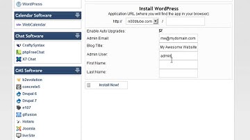 How To Install WordPress Using QuickInstall