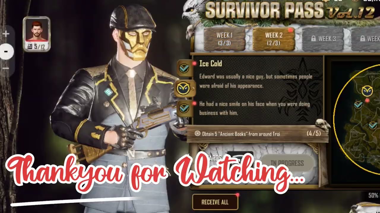 NEWSTATE MOBILE | SURVIVAL PASS Vol.12 | WEEK - 2 STORY MISSION's | Tips&Trick's | TELUGU GAMEPLAY |