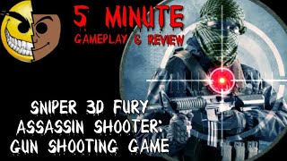 😓Sniper 3D Fury Assassin Shooter - Gun Shooting Game - 5 Min. Gameplay & Review screenshot 5